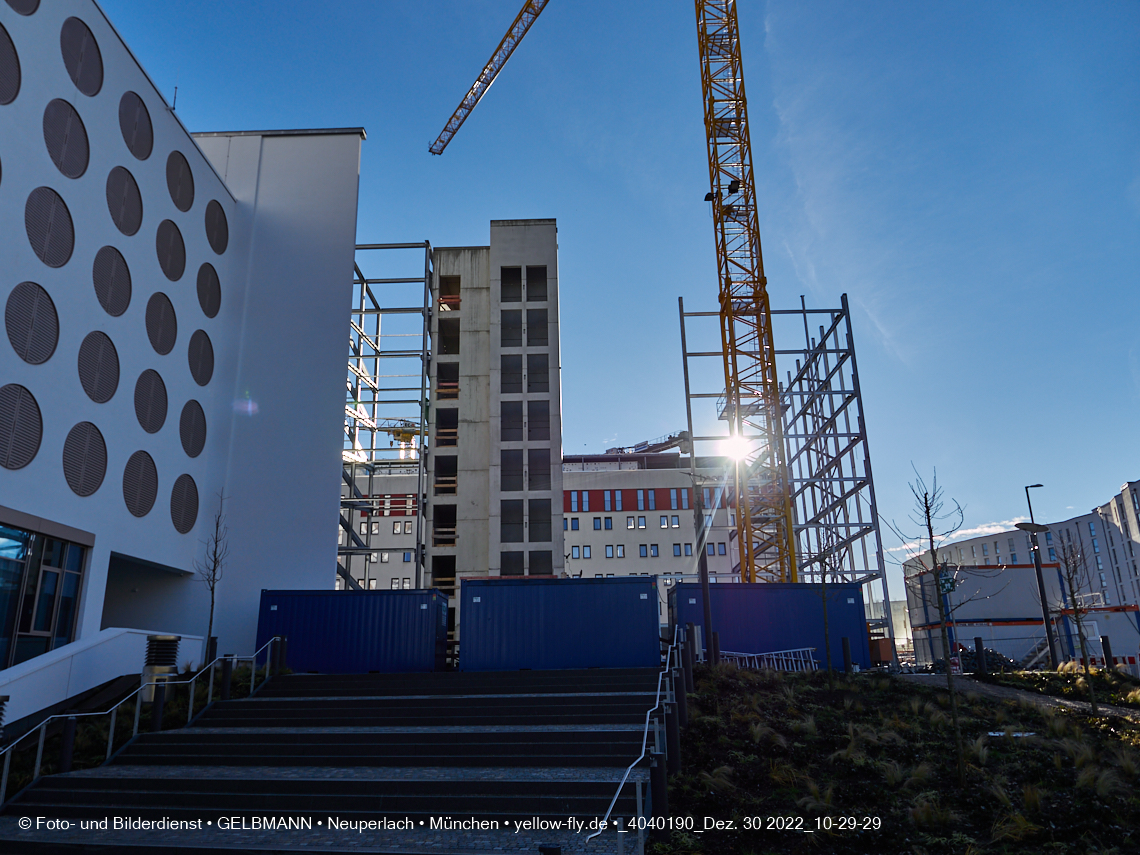 30.12.2022 - Baustelle R.EVO in Neuperlach-Süd